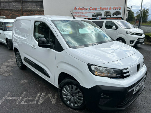 Peugeot Partner  1.5 BlueHDi 1000 Asphalt Standard Panel Van SWB Euro 6 (s/s) 5dr