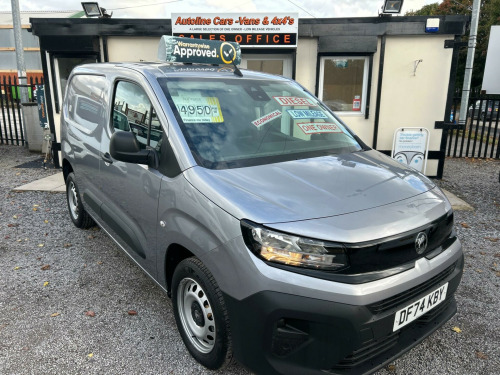 Vauxhall Combo  1.5 Turbo D 2300 Prime Panel Van SWB Euro 6 (s/s) 5dr