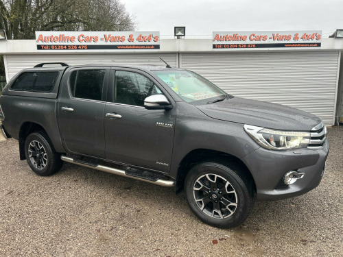 Toyota Hi-Lux  2.4 D-4D Invincible X Auto 4WD Euro 6 4dr (TSS, 3.5t) 