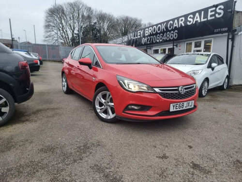 Vauxhall Astra  1.0i Turbo ecoTEC SRi Nav Hatchback 5dr Petrol Man