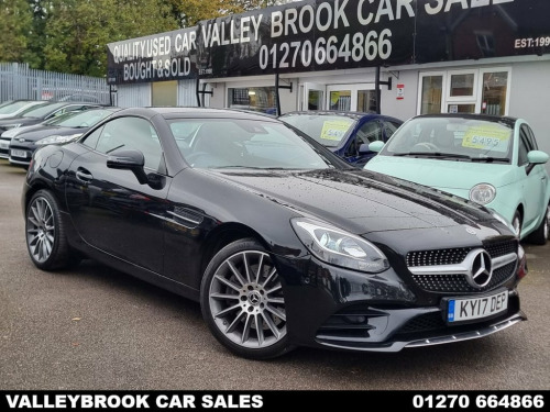 Mercedes-Benz SLC SLC300 2.0 SLC300 AMG Line Convertible 2dr Petrol G-Troni