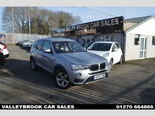 BMW X3  2.0 20d SE SUV 5dr Diesel Auto xDrive Euro 6 (s/s) 