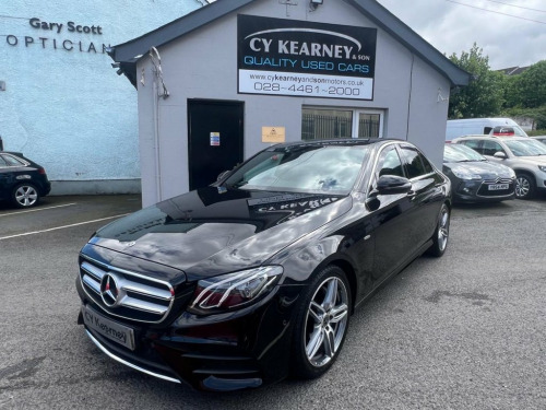 Mercedes-Benz E-Class  2.0 E 220 D AMG LINE 4d 192 BHP