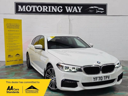 BMW 5 Series  2.0 520i MHT M Sport Saloon 4dr Petrol Hybrid Steptronic Euro 6 (s/s) (184 