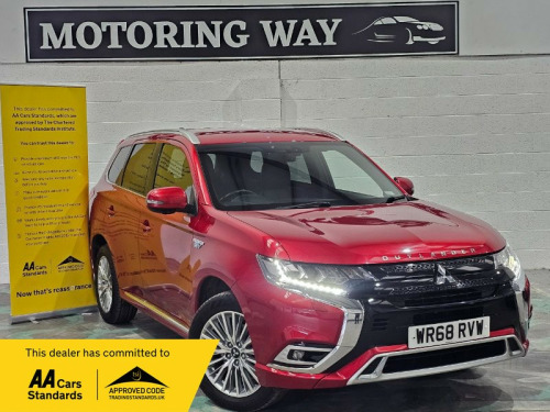 Mitsubishi Outlander  2.4h TwinMotor 13.8kWh 5h SUV 5dr Petrol Plug-in Hybrid CVT 4WD Euro 6 (s/s