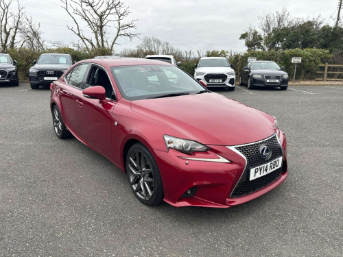 Lexus IS  2.5 300h F Sport Saloon 4dr Petrol Hybrid E-CVT Euro 5 (s/s) (223 ps)