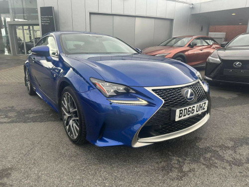 Lexus RC  2.5 300h F Sport Coupe 2dr Petrol Hybrid CVT Euro 6 (s/s) (223 ps)