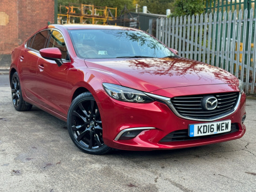 Mazda Mazda6  2.2 SKYACTIV-D Sport Nav Saloon 4dr Diesel Manual Euro 6 (s/s) (150 ps)