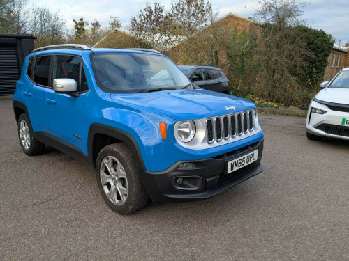 Jeep Renegade  2.0 MultiJetII Limited SUV 5dr Diesel Manual 4WD Euro 6 (s/s) (140 ps)