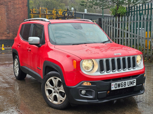 Jeep Renegade  1.6 MultiJetII Limited SUV 5dr Diesel Manual Euro 6 (s/s) (120 ps)