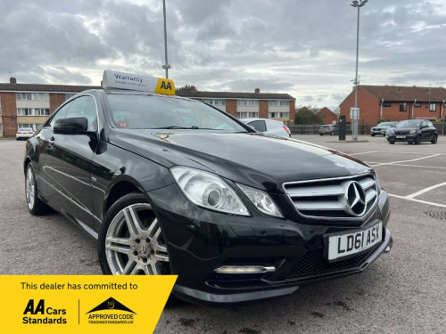 Mercedes-Benz E-Class E350 3.0 E350 CDI V6 BlueEfficiency Sport Coupe 2dr Diesel G-Tronic Euro 5 (265 