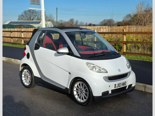 Smart fortwo  1.0 MHD Passion Cabriolet 2dr Petrol SoftTouch Euro 5 (s/s) (71 bhp) 