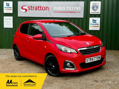 Peugeot 108  1.2 PureTech Allure Hatchback 5dr Petrol Manual Euro 6 (82 ps)