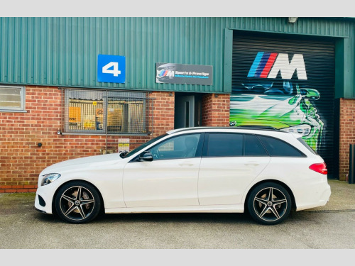 Mercedes-Benz C-Class C200 2.0 C200 AMG Line G-Tronic+ Euro 6 (s/s) 5dr