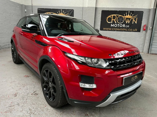 Land Rover Range Rover Evoque  2.2 DYNAMIC SD4 Red/black leather interior.