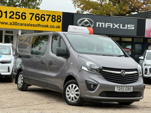 Vauxhall Vivaro  1.6 CDTi 2900 BiTurbo ecoTEC Sportive Crew Van L2 H1 Euro 6 (s/s) 5dr (6 Se