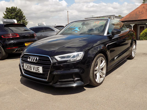 Audi A3 Cabriolet  1.5 TFSI CoD S line Convertible 2dr Petrol Manual Euro 6 (s/s) (150 ps)