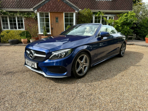 Mercedes-Benz C-Class 2.1 C250d AMG Line (Premium Plus) Cabriolet G-Tronic+ Euro 6 (s/s) 2dr