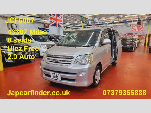 Toyota Noah  2.0 Automatic only 43307 miles p doors