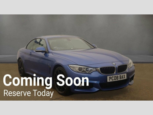 BMW 4 Series  2.0 420d M Sport Convertible 2dr Diesel Auto Euro 