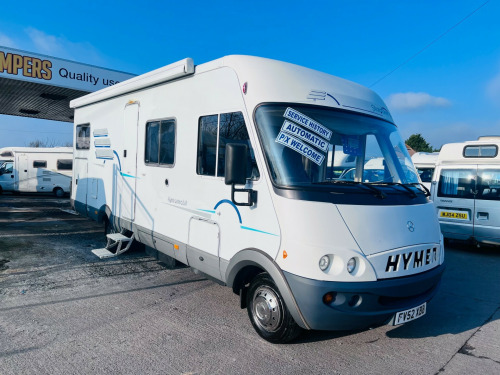 Renault Mercedes  6 berth. Rear fixed bed. Large garage. AUTOMATIC. Rear belt 