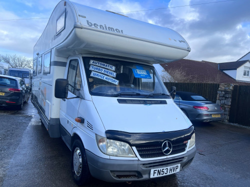 Ford Europe  Mercedes Sprinter AUTOMATIC   6 berth.  Fixed bef