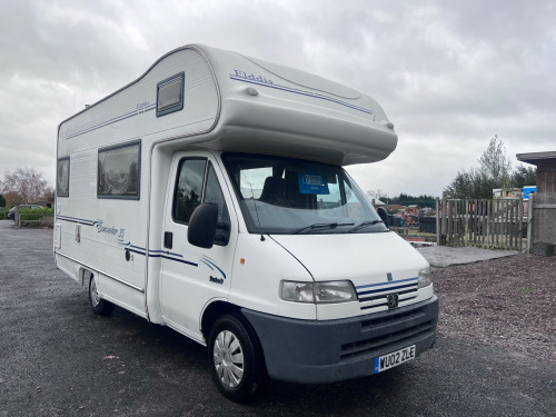 Elddis Sunseeker  5 berth.  Rear belts. New MOT