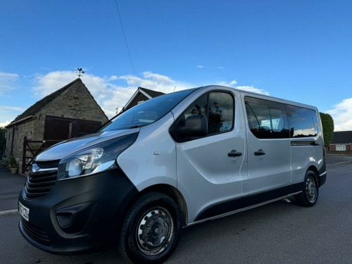 Vauxhall Vivaro  1.6 CDTi 2900 BiTurbo ecoFLEX L2 H1 Euro 6 (s/s) 5dr (9 Seat)