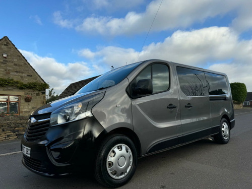 Vauxhall Vivaro  1.6 CDTi 2900 BiTurbo ecoFLEX L2 H1 Euro 6 (s/s) 5dr (9 Seat)