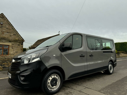 Vauxhall Vivaro  1.6 CDTi 2900 Crew Van L2 H1 Euro 6 (s/s) 5dr (6 Seat)