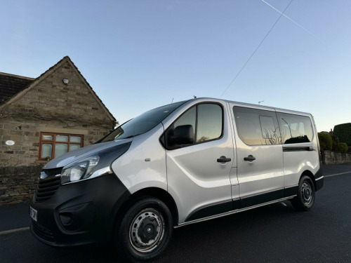 Vauxhall Vivaro  1.6 CDTi 2900 BiTurbo ecoFLEX L2 H1 Euro 6 (s/s) 5dr (9 Seat)