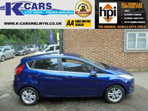 Ford Fiesta  1.0T EcoBoost Zetec Euro 5 (s/s) 5dr