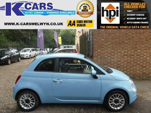 Fiat 500  1.2 ECO Pop Star Euro 6 (s/s) 3dr