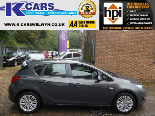 Vauxhall Astra  1.4 16v Energy Euro 5 5dr