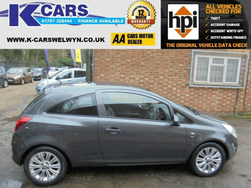 Vauxhall Corsa  1.2i ecoFLEX 16V SE Euro 5 (s/s) 3dr