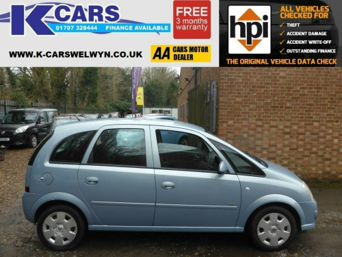 Vauxhall Meriva  1.4i 16v Club 5dr