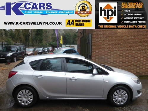 Vauxhall Astra  1.4 16v Exclusiv Euro 5 5dr