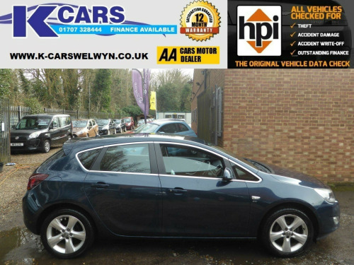 Vauxhall Astra  1.4 16v SRi Euro 5 5dr