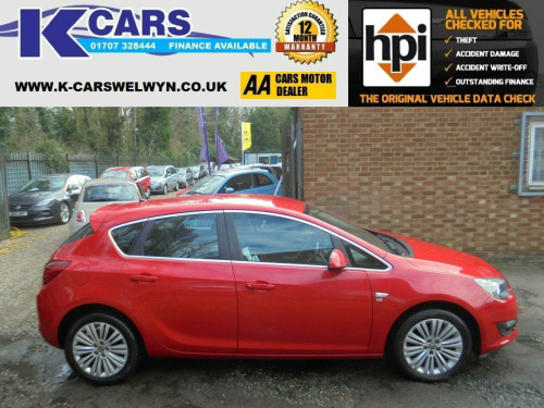 Vauxhall Astra  1.4 16v Excite Euro 5 5dr