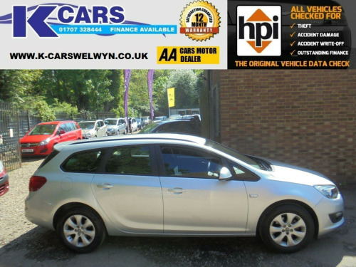 Vauxhall Astra  1.6i Design Sports Tourer Euro 6 5dr