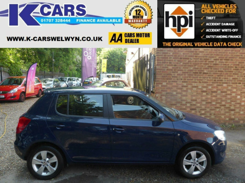 Skoda Fabia  1.2 SE Euro 5 5dr
