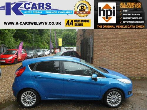 Ford Fiesta  1.0T EcoBoost Titanium Euro 5 (s/s) 5dr