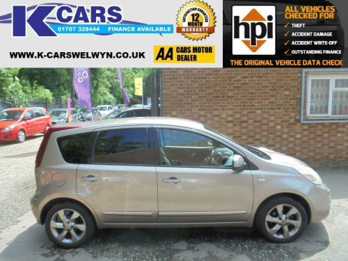 Nissan Note  1.6 16V n-tec Auto Euro 5 5dr