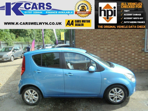 Vauxhall Agila  1.2 VVT SE Auto Euro 5 5dr