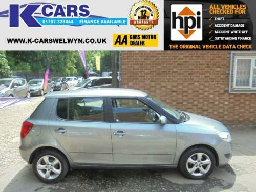 Skoda Fabia  1.2 SE Euro 5 5dr