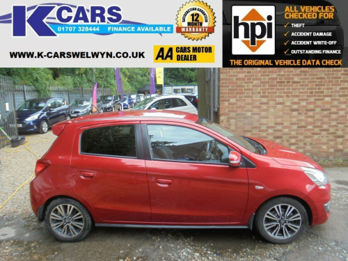 Mitsubishi Mirage  1.2 Juro Euro 6 (s/s) 5dr