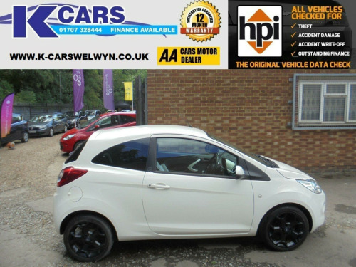Ford Ka  1.2 Zetec White Edition Euro 6 (s/s) 3dr
