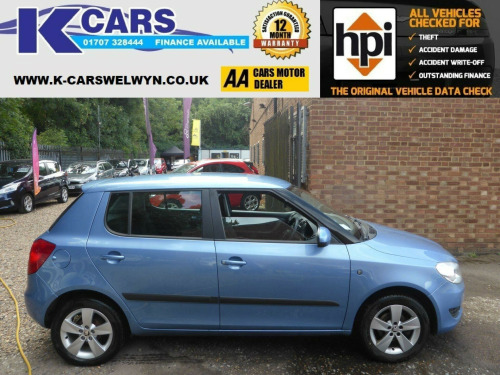 Skoda Fabia  1.2 SE Euro 5 5dr