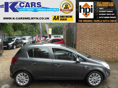 Vauxhall Corsa  1.2i ecoFLEX 16V SE Euro 5 (s/s) 5dr