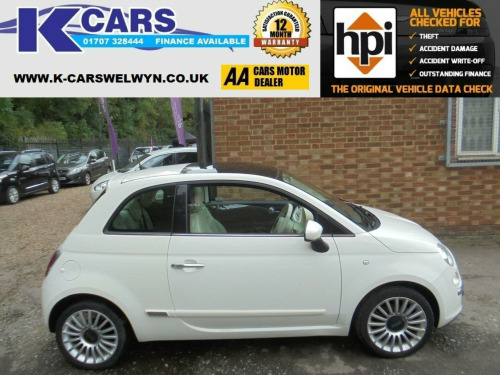 Fiat 500  1.2 Lounge Euro 6 (s/s) 3dr